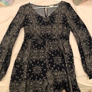 En Creme Long Sleeve Romper